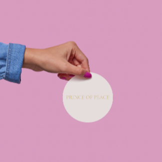 Prince of Peace Sticker #2 ラウンドシール