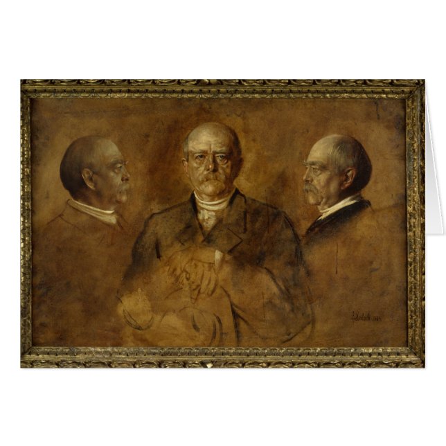 Prince Otto Von Bismarck 1884年 (正面横)