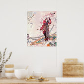 Prince Souci on the Fan by Kay Nielsen ポスター (キッチン)