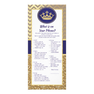 Prince What 王室の is on Your Phone Game（プリンスの電話ゲーム） ラックカード