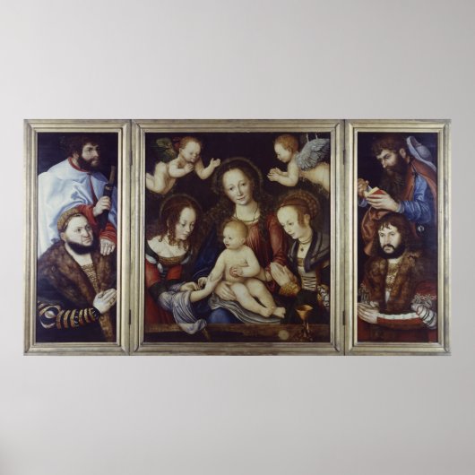 Princely Altarpiece, 1510-12 ポスター (正面)