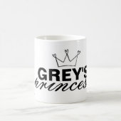 Princesaの公式の灰色のマグ コーヒーマグカップ (中央)
