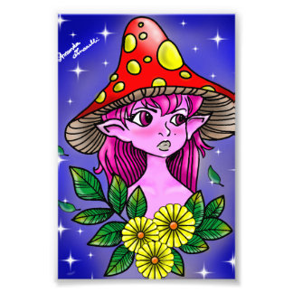 Princesa cogumelo  フォトプリント           