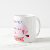 Princesa Daniella te amo コーヒーマグカップ (正面右)