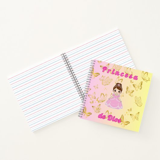 Princesa de Dios -edicion niñas  ノートブック (内部)