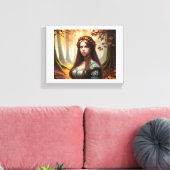 Princesa del Bosque キャンバスプリント (インサイチュ (リビング))