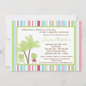 Princess 5x7カエルの王子のベビーシャワーの招待状 招待状 (正面)