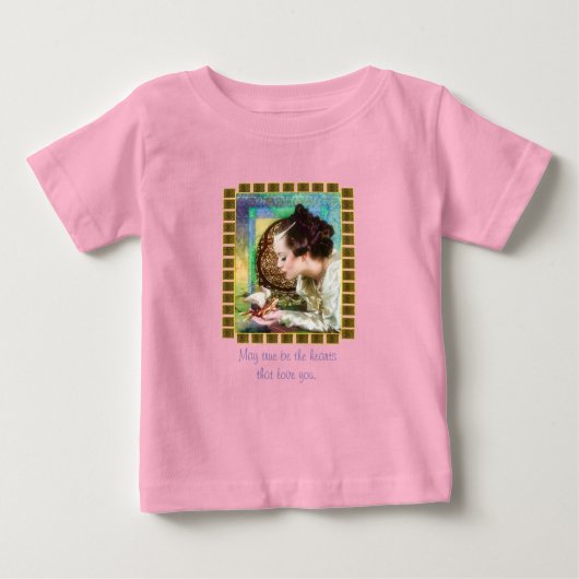 Princess and the Frog Prince T-Shirt ベビーTシャツ (正面)