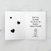 Princess arrived シーズンカード (内部)