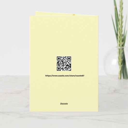 princess birthday カード (裏面)