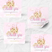 Princess Birthday スクエアシール