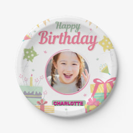 princess birthday ペーパープレート