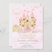Princess Birthday 招待状 (正面)