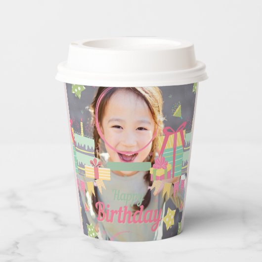 princess birthday 紙コップ (裏面)