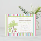 Princess Birthday 5x7カエルの王子のパーティの招待状 招待状 (スタンド正面)