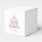 Princess Birthday Enchanted Castle Girls  フェイバーボックス (正面サイド)