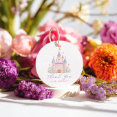 Princess Birthday Enchanted Castle Girls Favor フェイバータグ