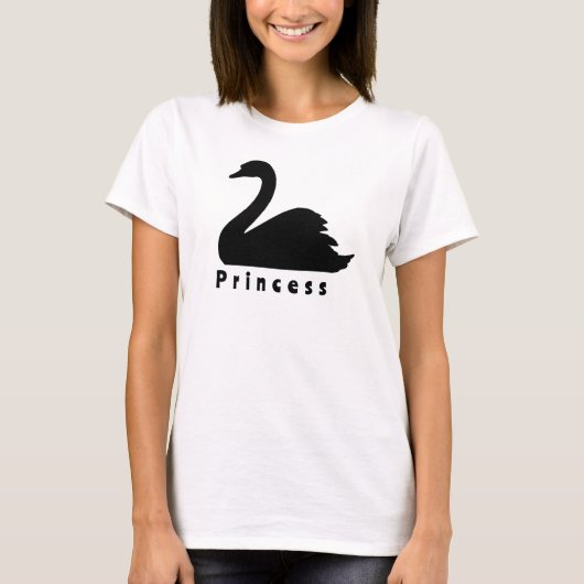 princess black swan tシャツ (正面)