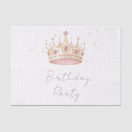 Princess Crown Birthday Party 薄葉紙