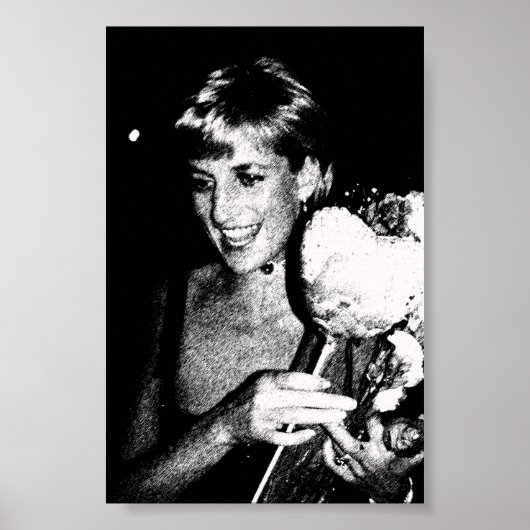 princess Di digital.jpg Postcard ポスター (正面)