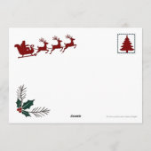 Princess Diana of England Christmas Card シーズンカード (裏面)