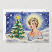 Princess Diana of England Christmas Card シーズンカード (正面/裏面)