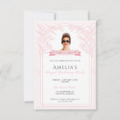 Princess Diaries 30th Birthday milenial 招待状 (正面)