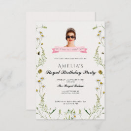 Princess Diaries 30th Birthday milenial 招待状