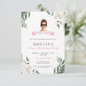 Princess Diaries 30th Birthday milenial 招待状 (スタンド正面)