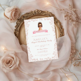 Princess Diaries 30th Birthday milenial 招待状