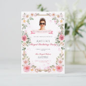 Princess Diaries 30th Birthday milenial 招待状 (スタンド正面)