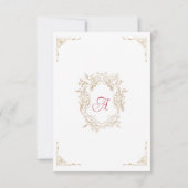 Princess Diaries 30th Birthday milenial 招待状 (裏面)