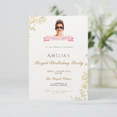 Princess Diaries 30th Birthday milenial 招待状 (スタンド正面)