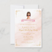 Princess Diaries 30th Birthday milenial 招待状 (正面)