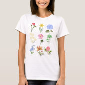 Princess Flowers Tシャツ (正面)