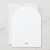 Princess Frog Floral Baby Shower Invite 招待状 (裏面)