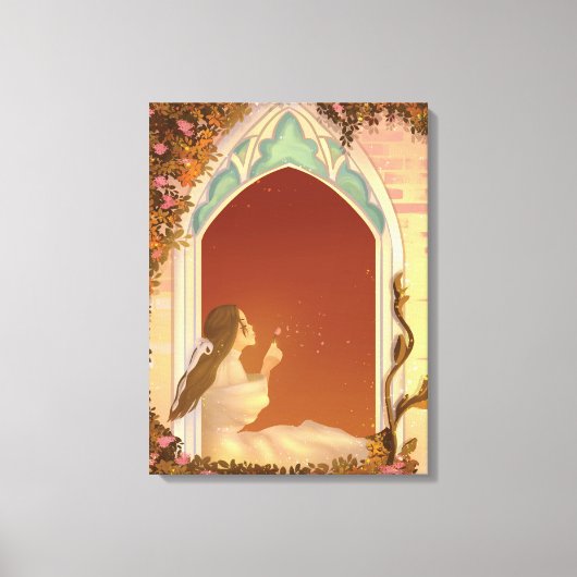 Princess in Sunlight  キャンバスプリント (正面)