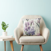 Princess Iris Throw Pillow クッション (椅子)
