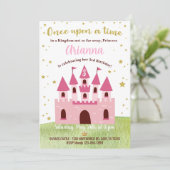 Princess Kingdom Castle birthday invite. 招待状 (スタンド正面)