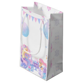Princess & Mermaid Birthday Invitation Card スモールペーパーバッグ