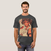 Princess Mononoke Vintage Cartoon Style gift boy Tシャツ (正面フル)