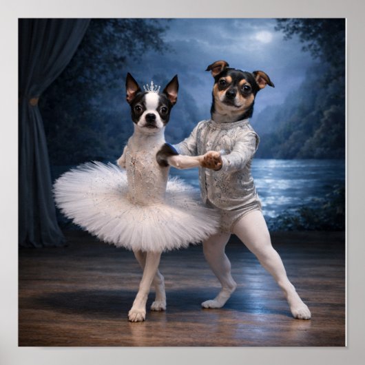 "Princess Odette & Prince Siegfried" (1) ポスター (正面)