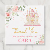 Princess Once Upon a Time Birthday Square フェイバータグ (正面)