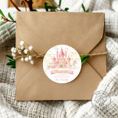 Princess Party Favor Round Sticker ラウンドシール