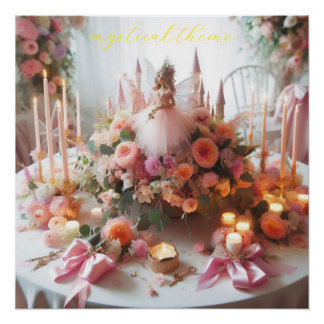 princess party, mystical theme ポスター