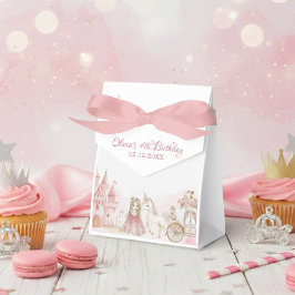  Princess Pink 4th Castle Unicorn Birthday Party  フェイバーボックス