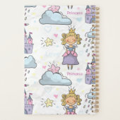 Princess planner Princess castle girl notebook プランナー手帳 (裏面)