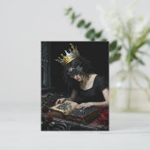 Princess Reading a Book of Magic ポストカード (スタンド正面)