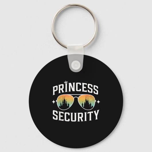 Princess security birthday dad brother castlePrinc キーホルダー (正面)