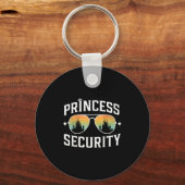 Princess security birthday dad brother castlePrinc キーホルダー (正面)